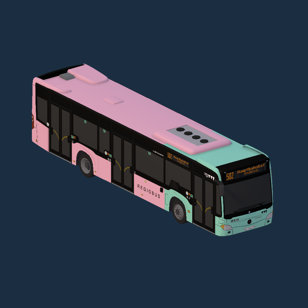 VVT Ledermair - MB C2 (Euro VI) '12 - VVT Design 2023 - türkis-pink (hin-her)