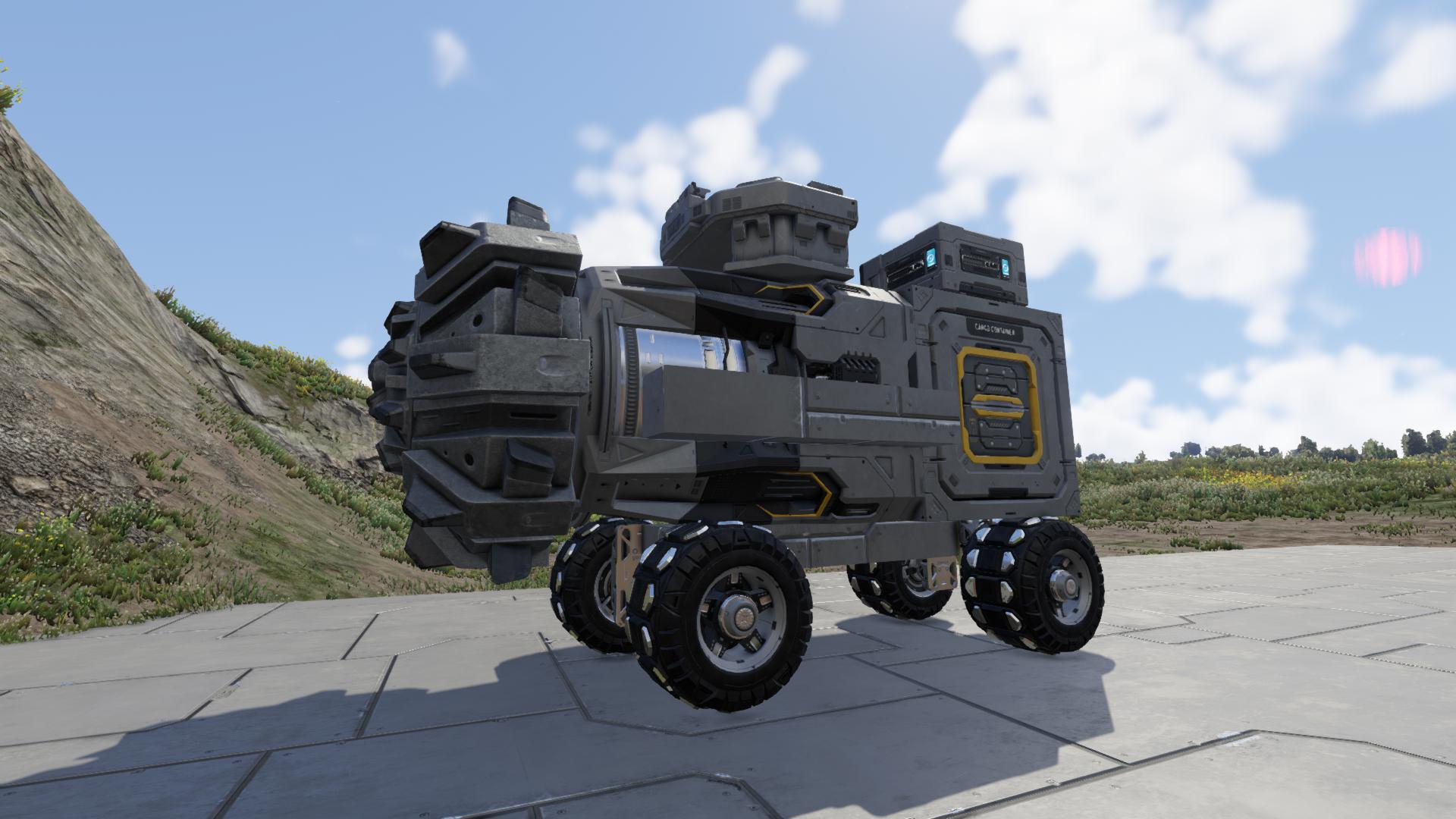 Basic Mining Vehicle.