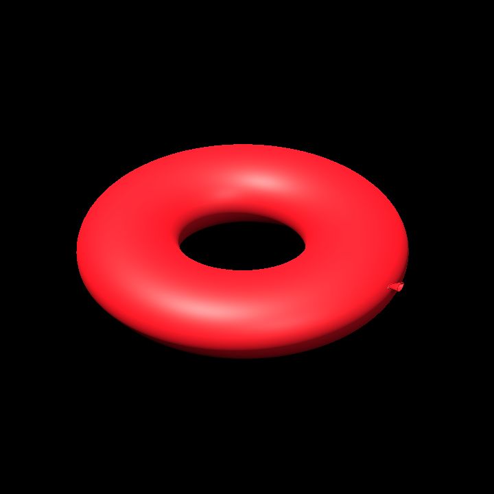Rubber ring - red