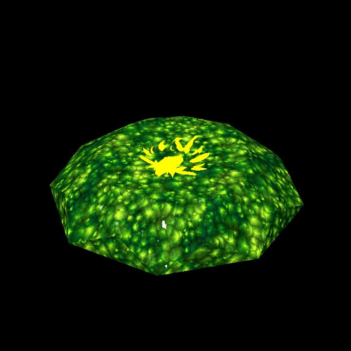 A glowing sigil stone B - flame