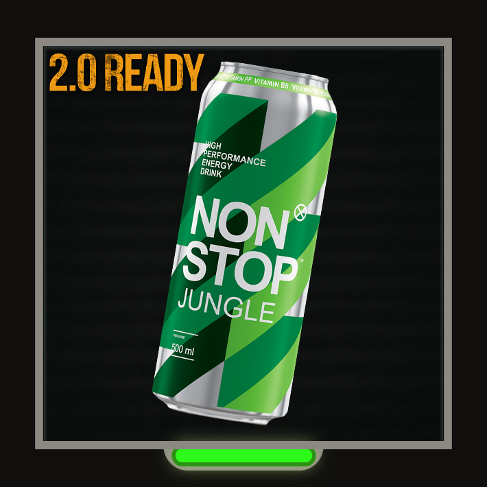 Non Stop JUNGLE Energy Drink