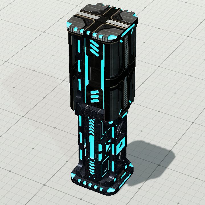 Scfi Column LightBlue