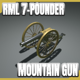 RML 7-Pounder Mountain Gun (COMMISSION)