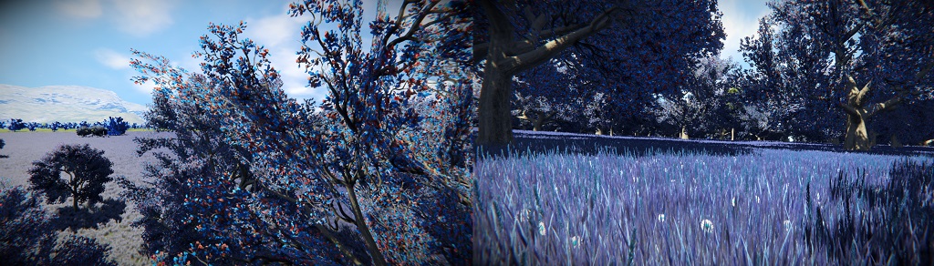 Red and Blue=magenta Trees preview