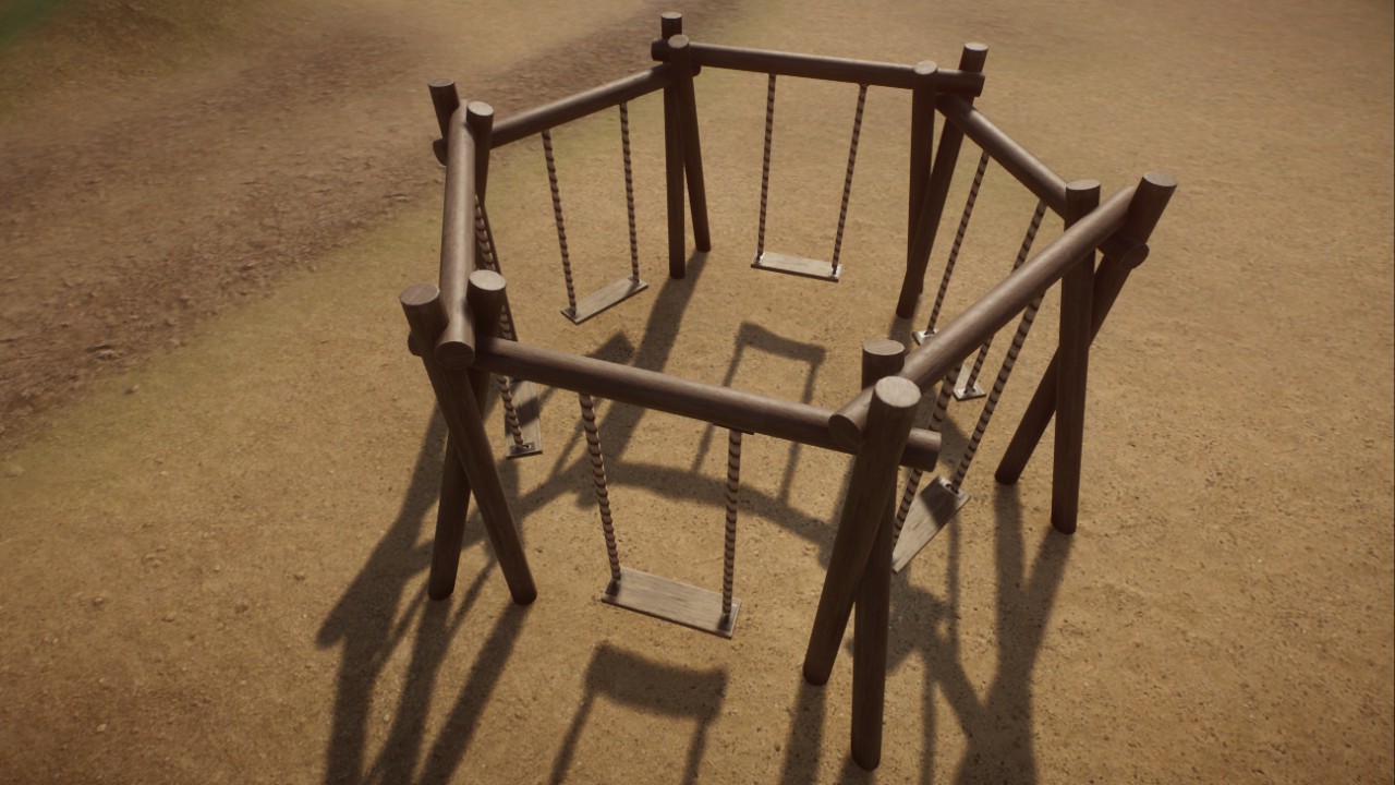 Hexagonal Swing Set