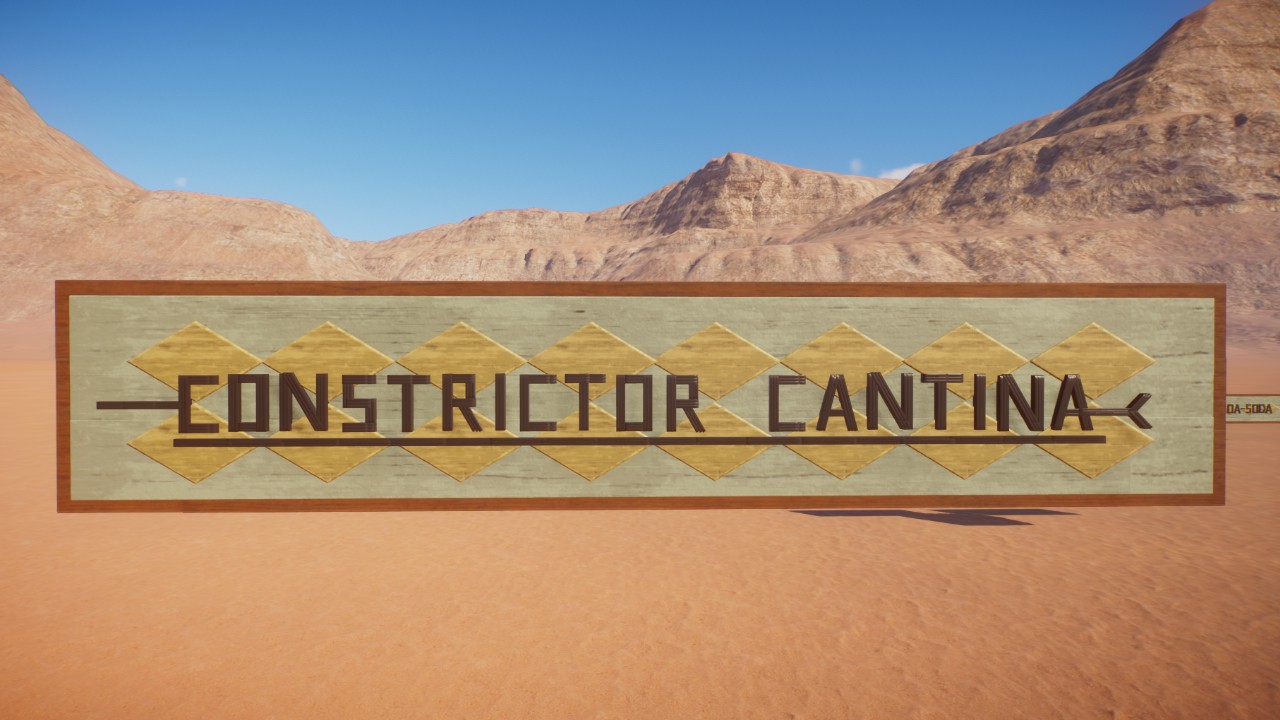 Constrictor Cantina (Signs Only) preview