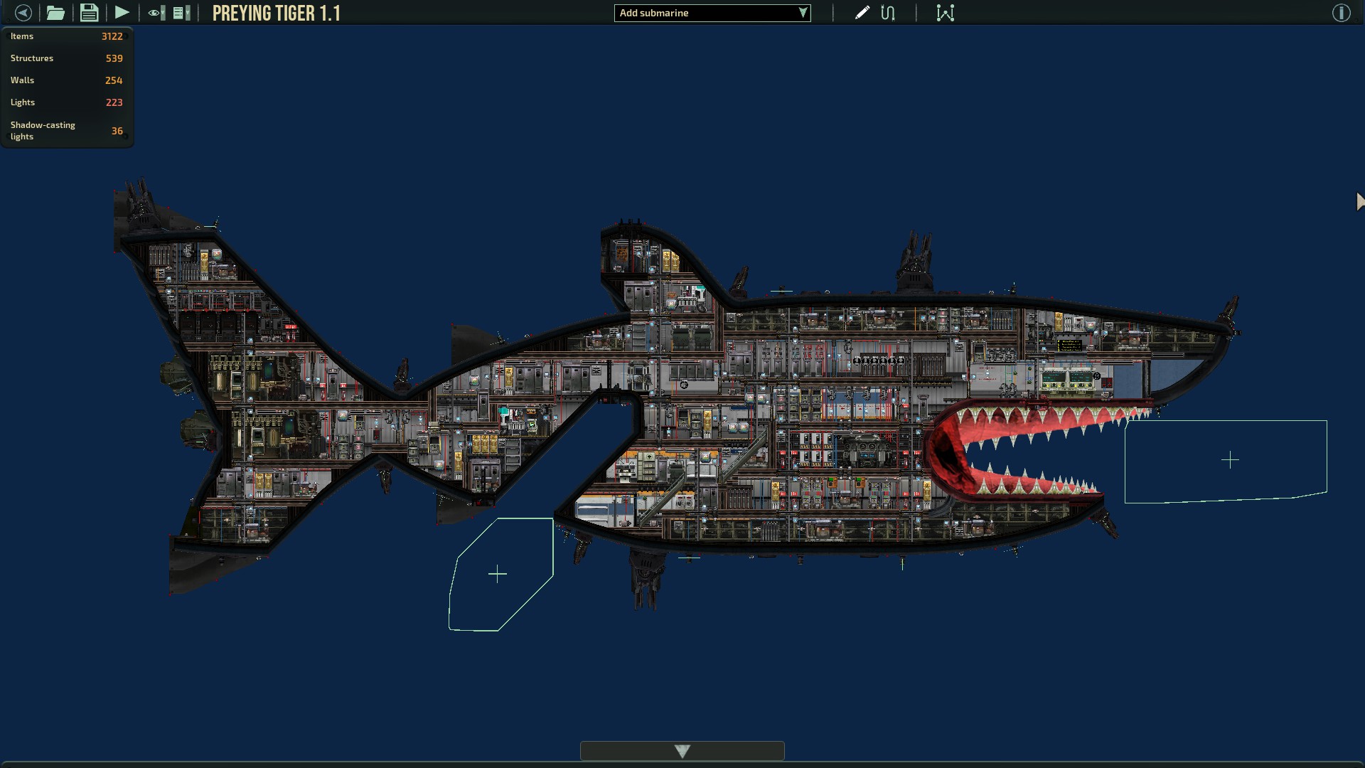 Preying Tiger and Eaten Bream – Barotrauma Mod
