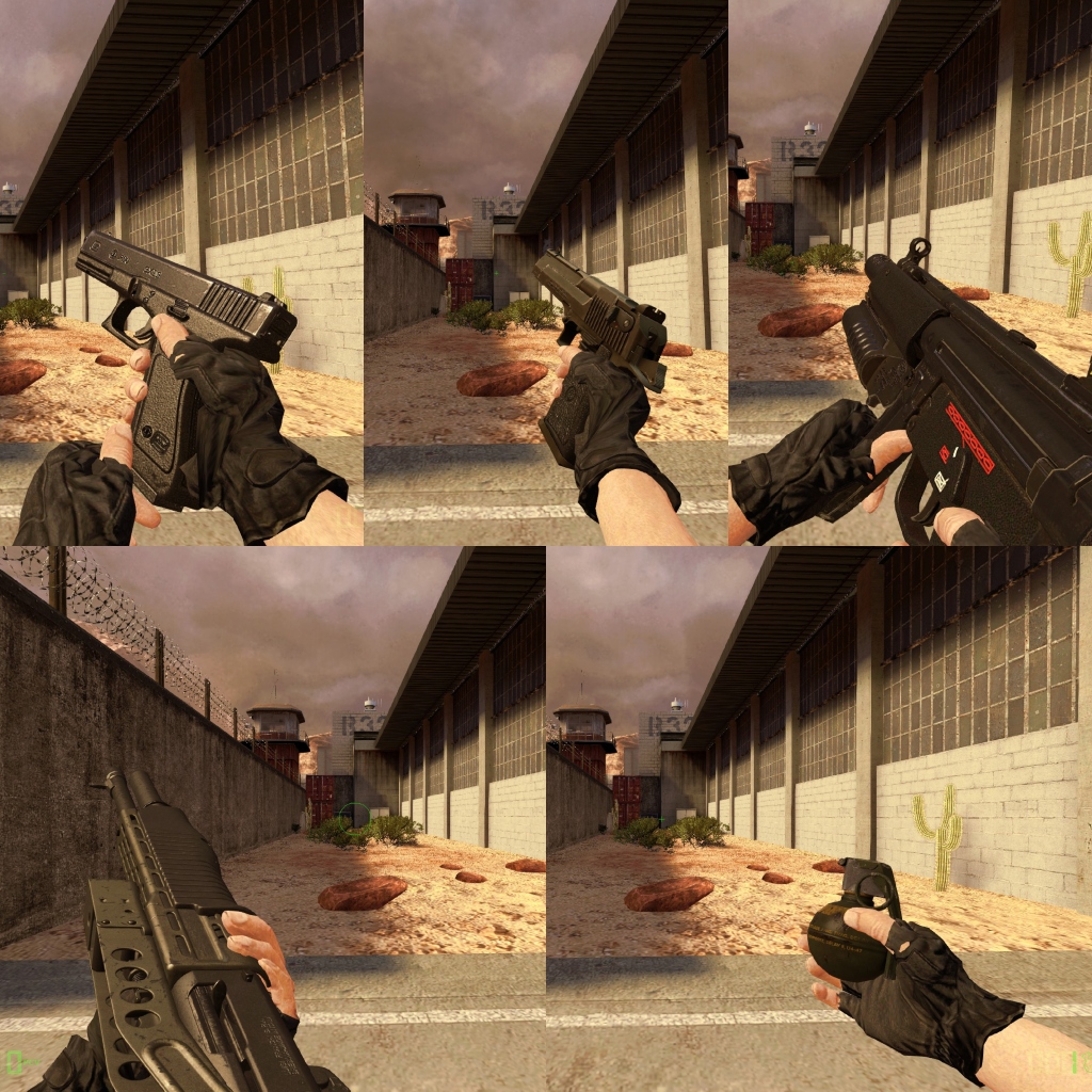 Thanez Weapon Pack on Yukon's HECU Arms