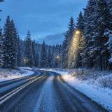 empty road landscape night | SalyutSash preview