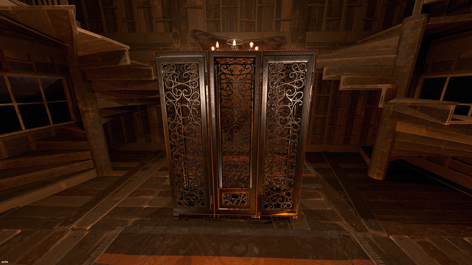 Wrought Iron Locker thumbnail 2