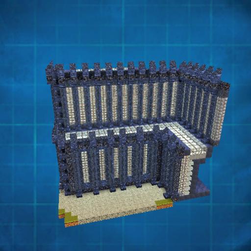 corner citadel wall piece