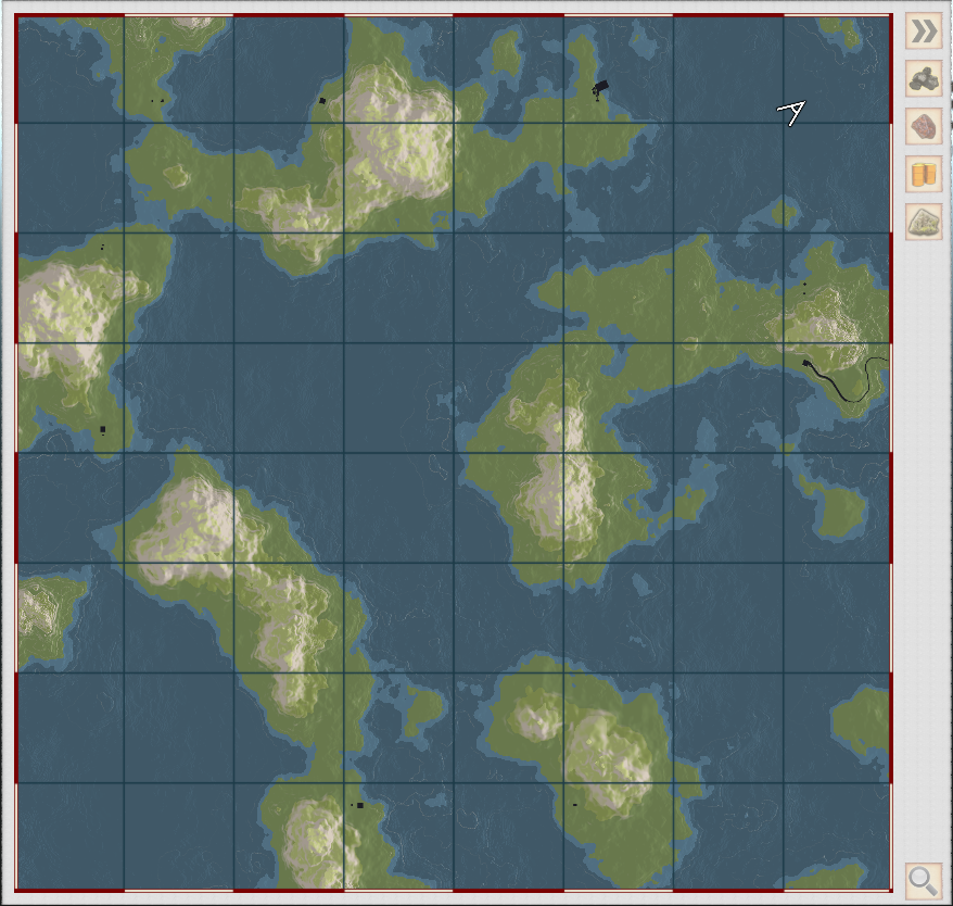 The five islands.
