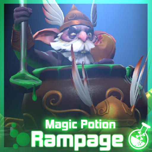 Magic potion Rampage -  Alchemist's Offhand