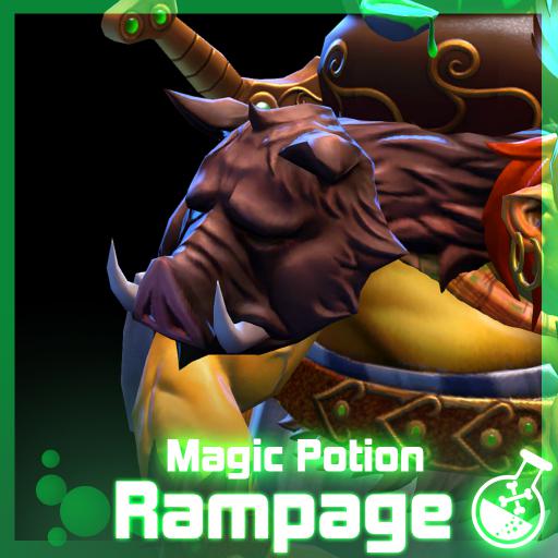 Magic potion Rampage -  Trophy