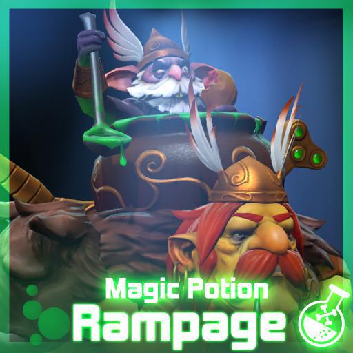Magic potion Rampage -  Alchemist's Magic Pot