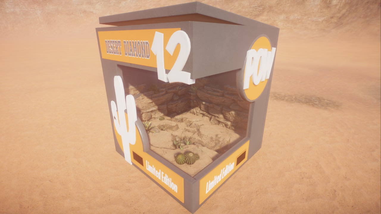 Little Boxes Desert Exhibit