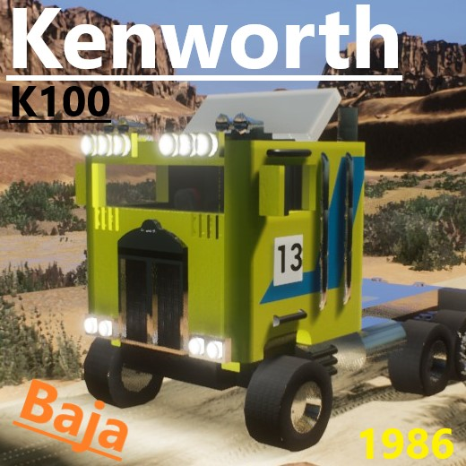 1986 Kenworth K100 Baja