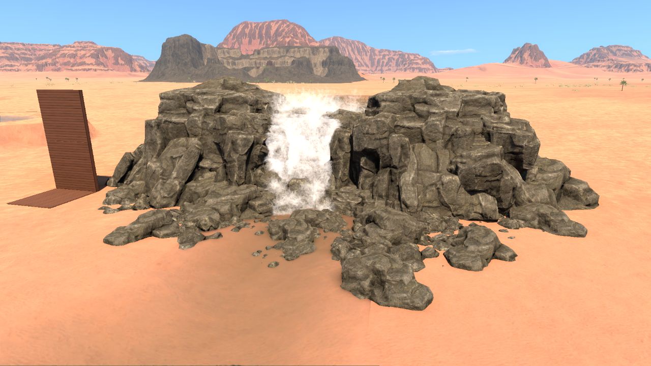 Tall Waterfall