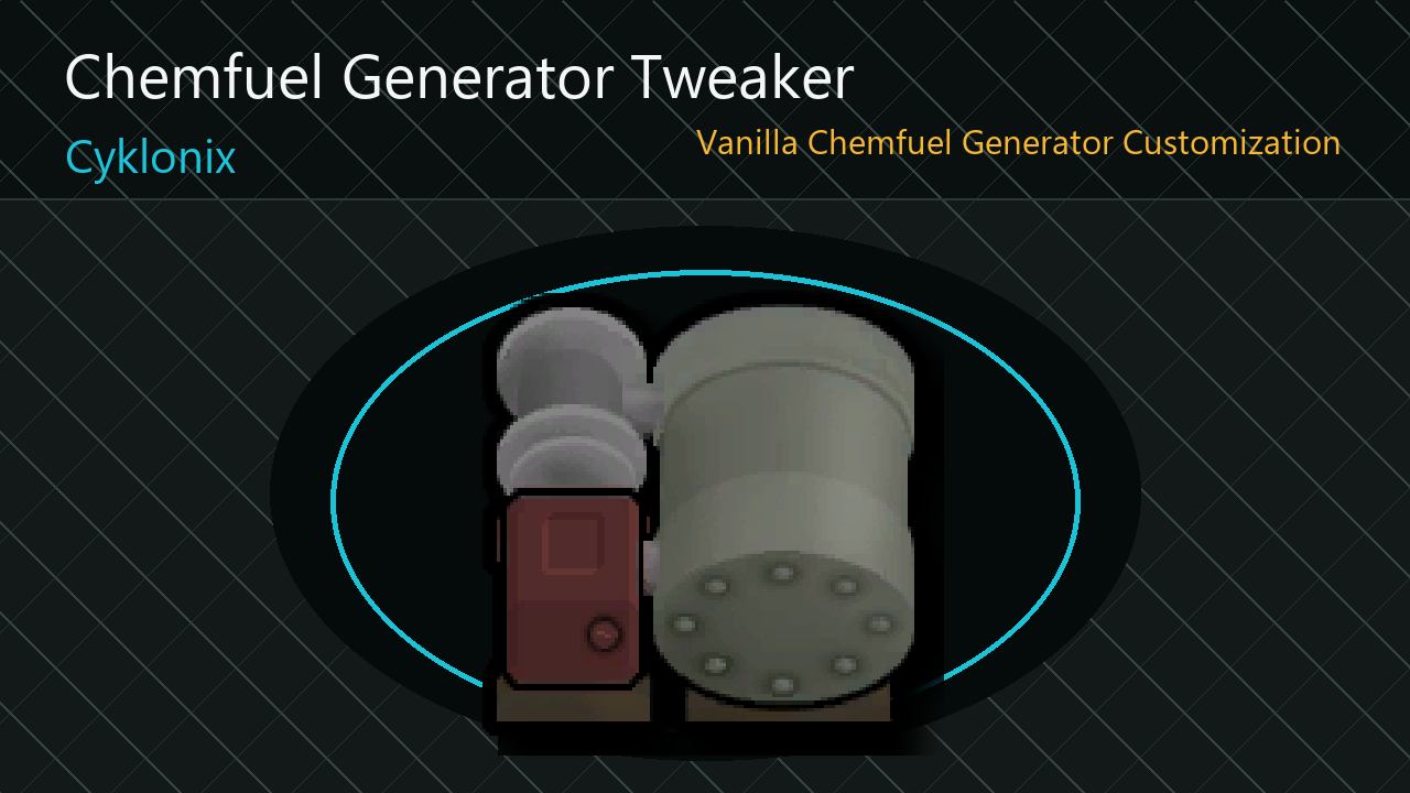 Chemfuel Generator Tweaker