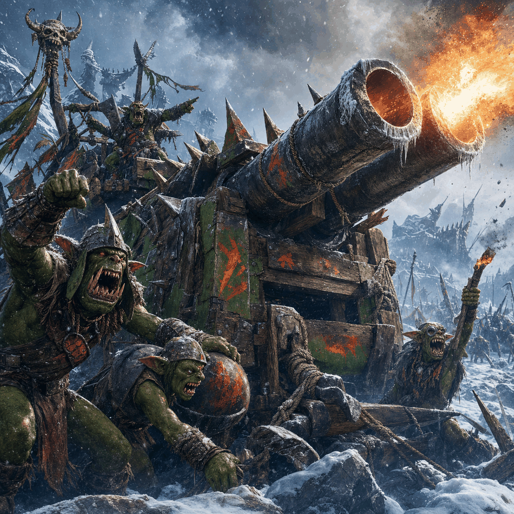Looted Ursun's Twin Roar for Greenskins