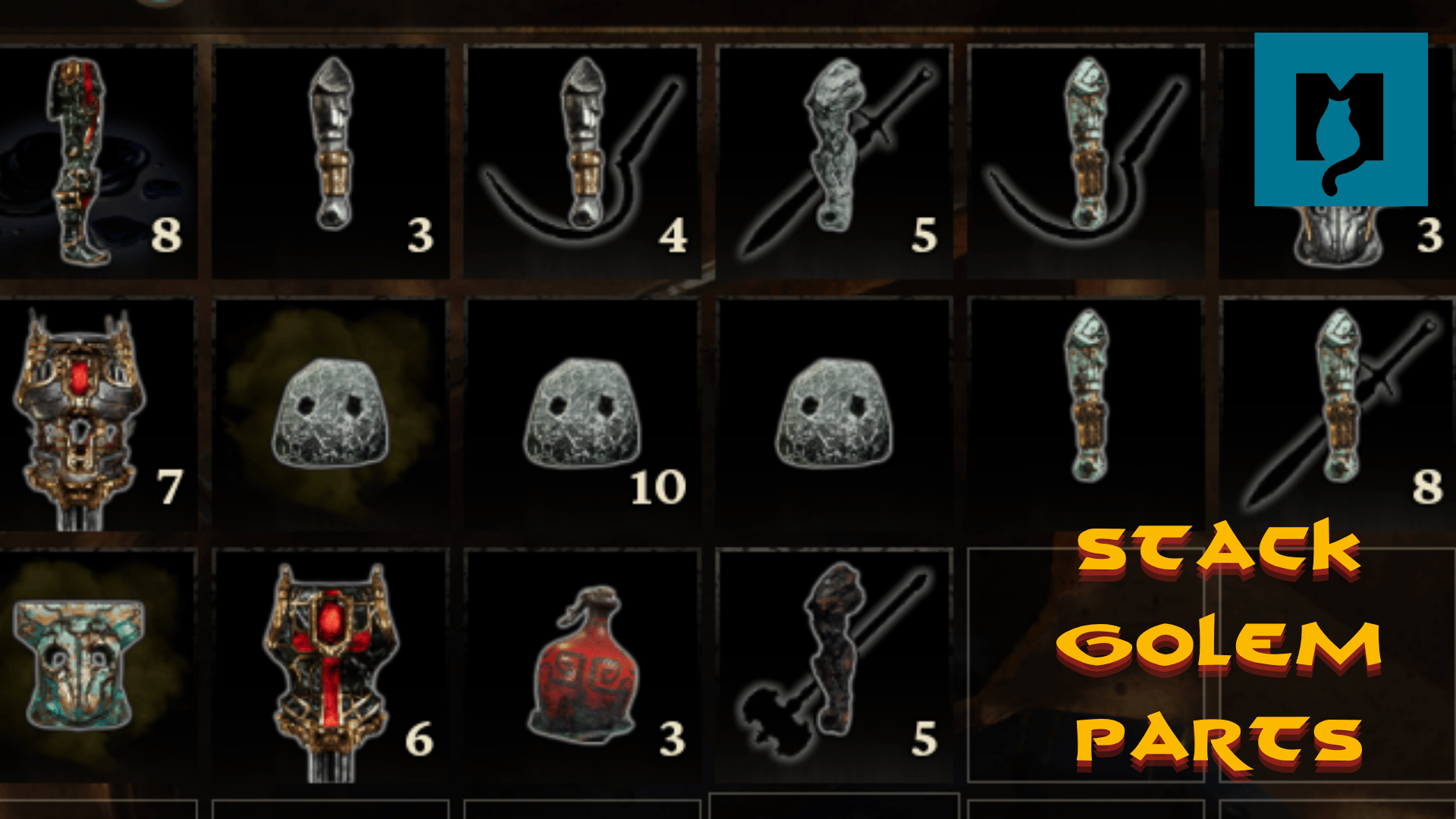 MAC's Stack Golem (aka Guardian) Parts + fix for admin panel preview