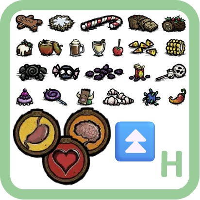 H - Enhanced Candy Food – Don't Starve Together Mod