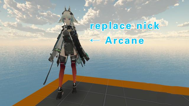 Arknights Endfield Arcane（明日方舟终末地 诀）replace nick