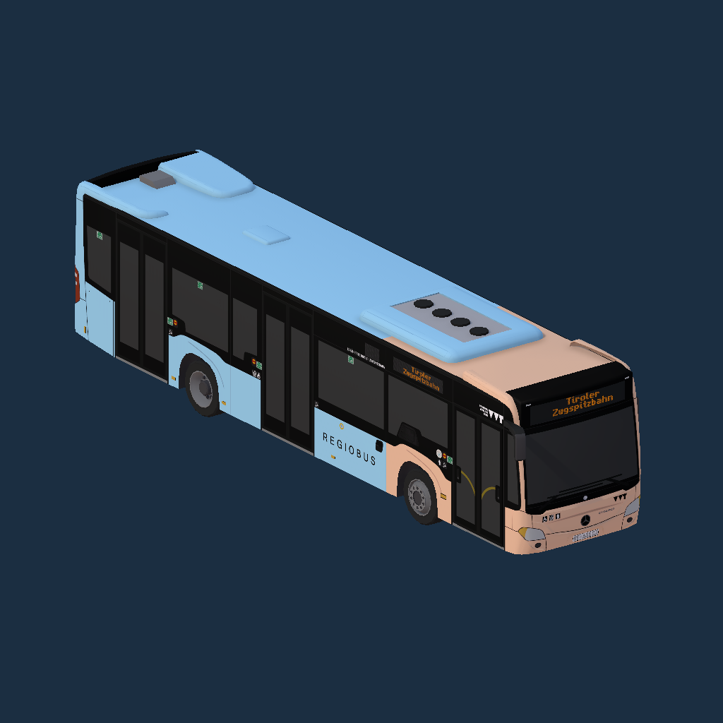VVT Tiroler Zugspitzbahn - MB C2 (Euro VI) '12 - VVT Design 2023 (orange-blau)
