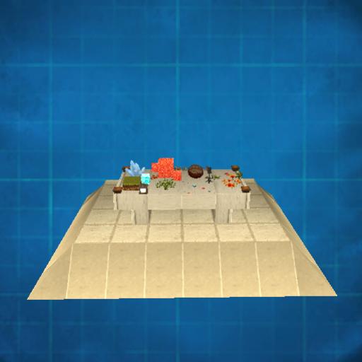 Epic's Greek Shrine: Altar