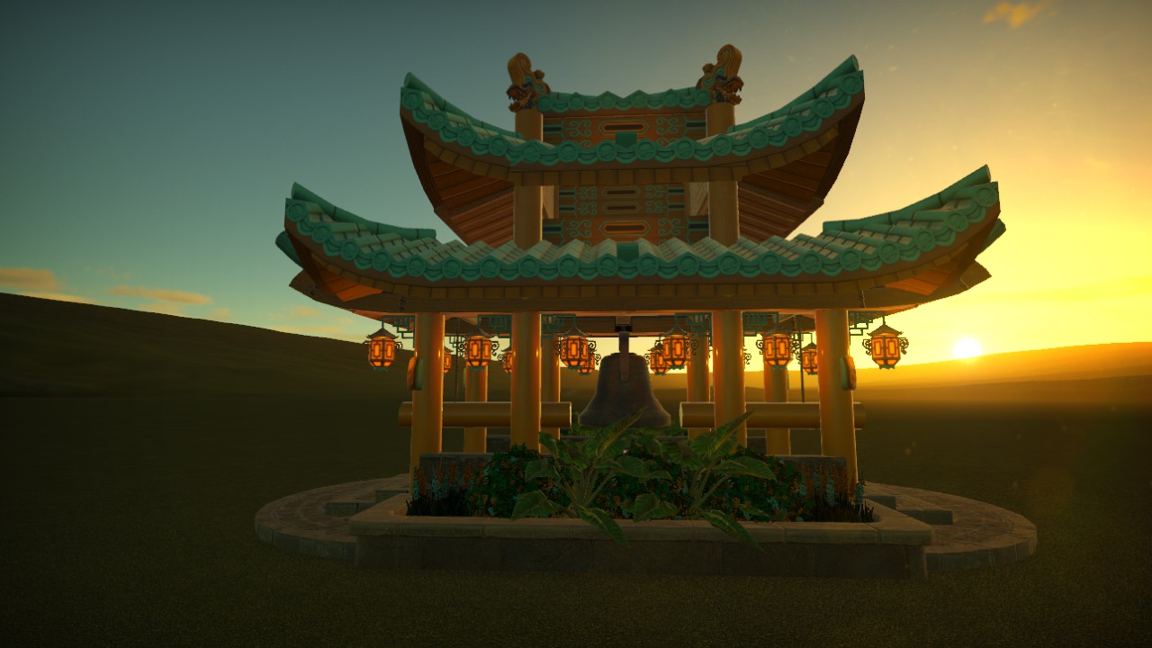 Lotus Temple Bell