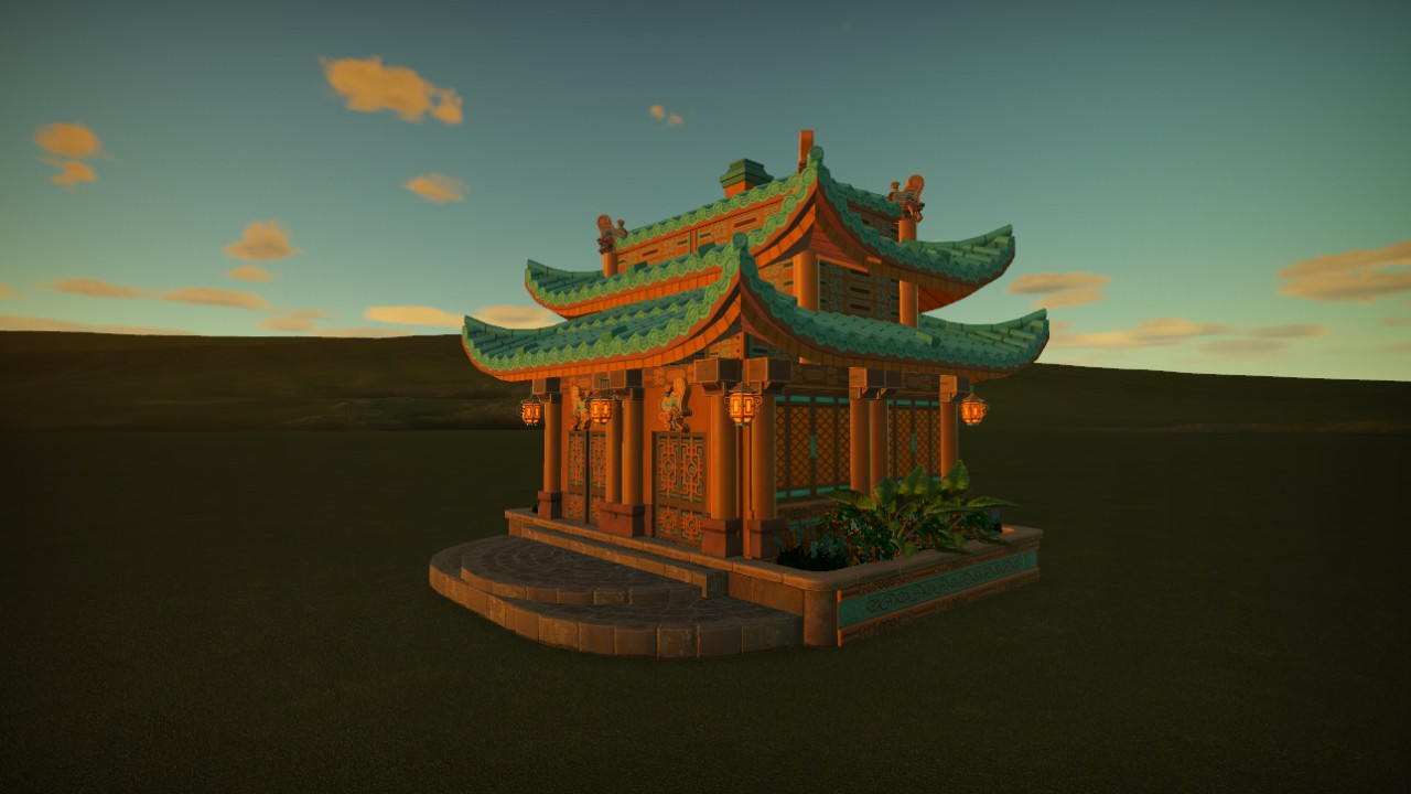 Lotus Prayer house large
