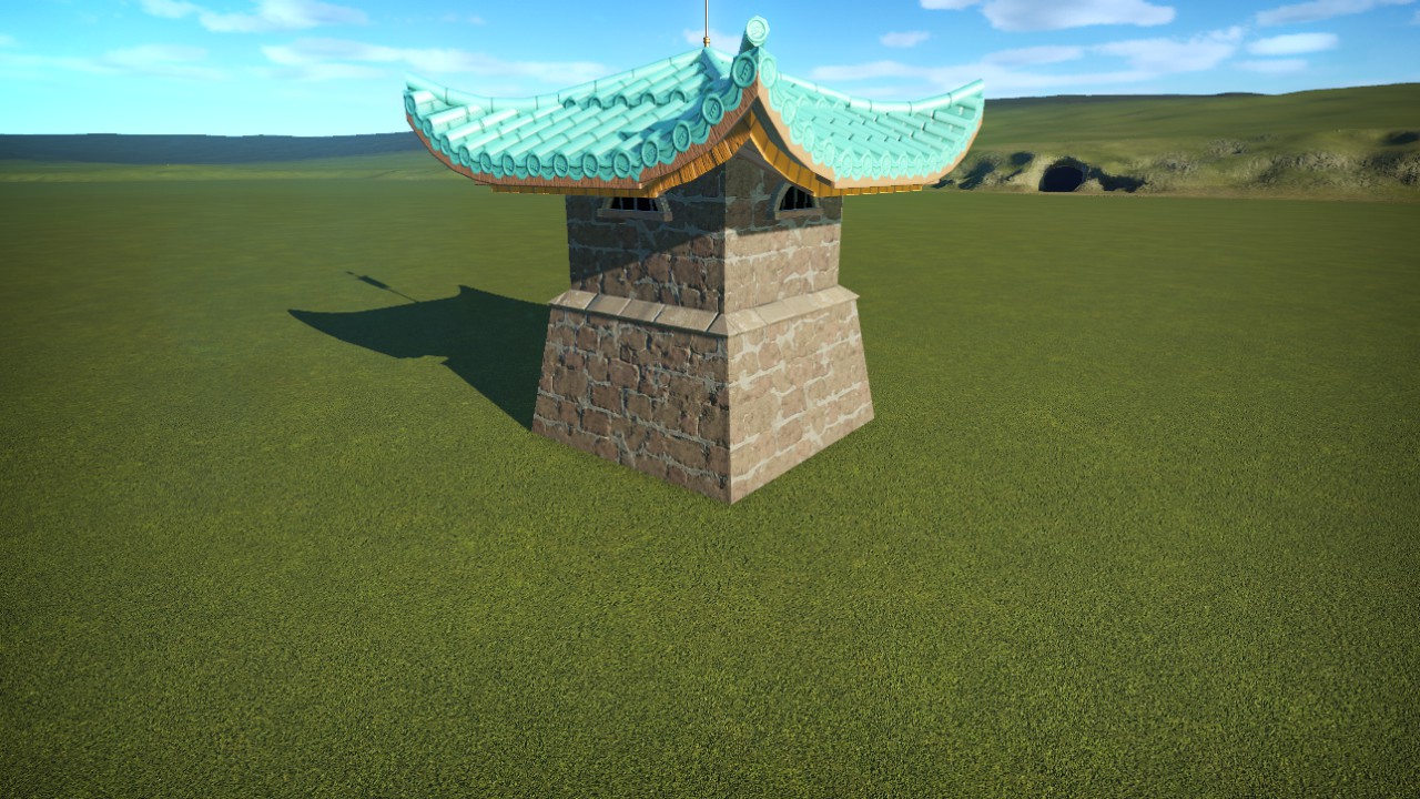 Lotus wall tower1