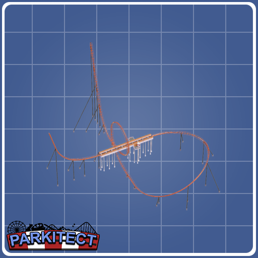 Wiener Looping - Standard Coaster blank
