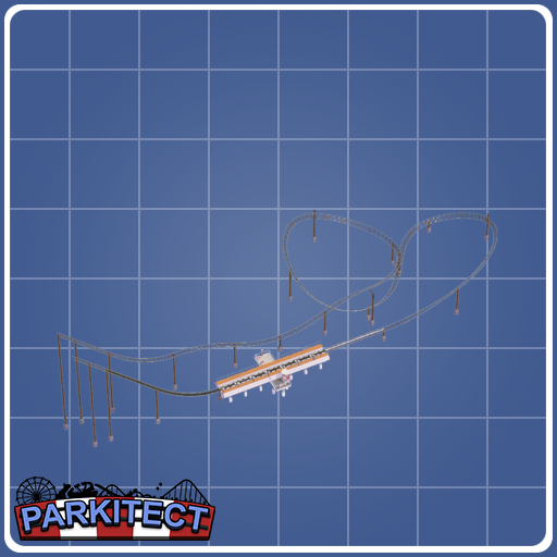 Family Boomerang (train version) - Junior coaster blank