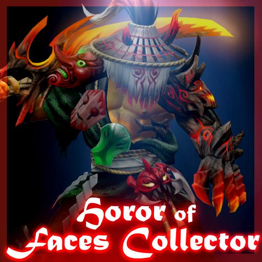 Horror of the Face Collector - Back
