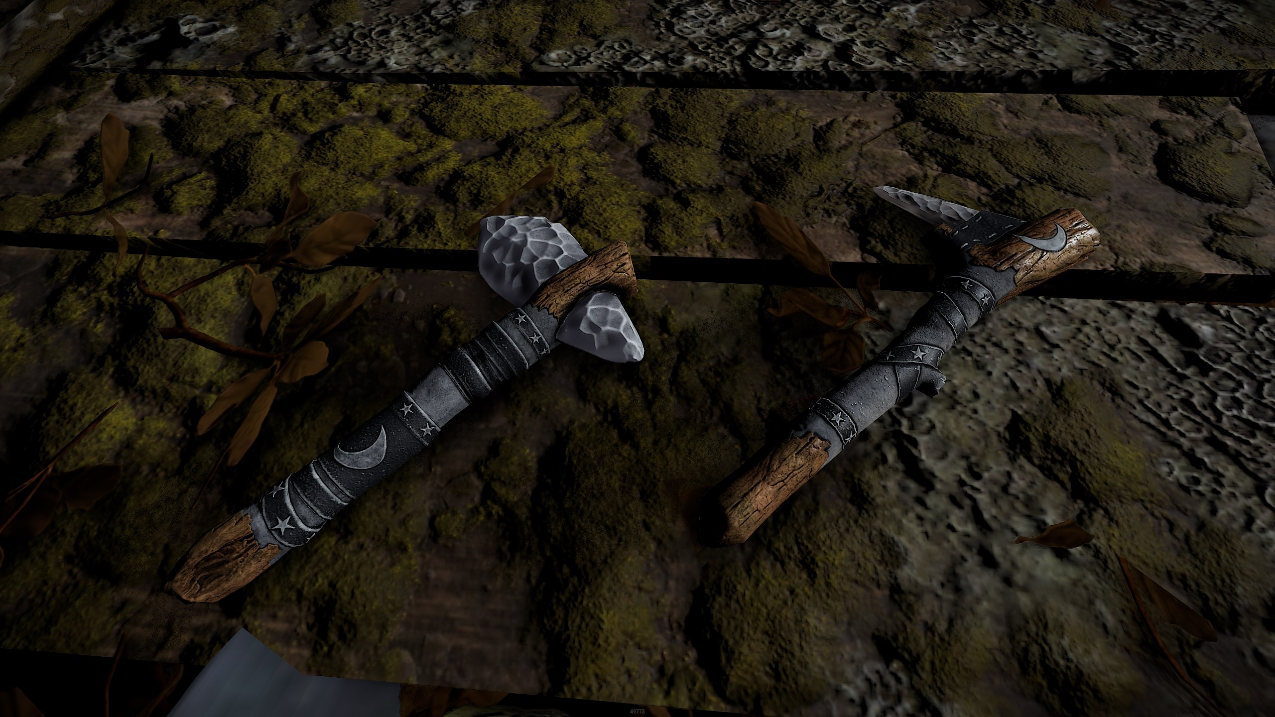 Night Farmer Stone Hatchet