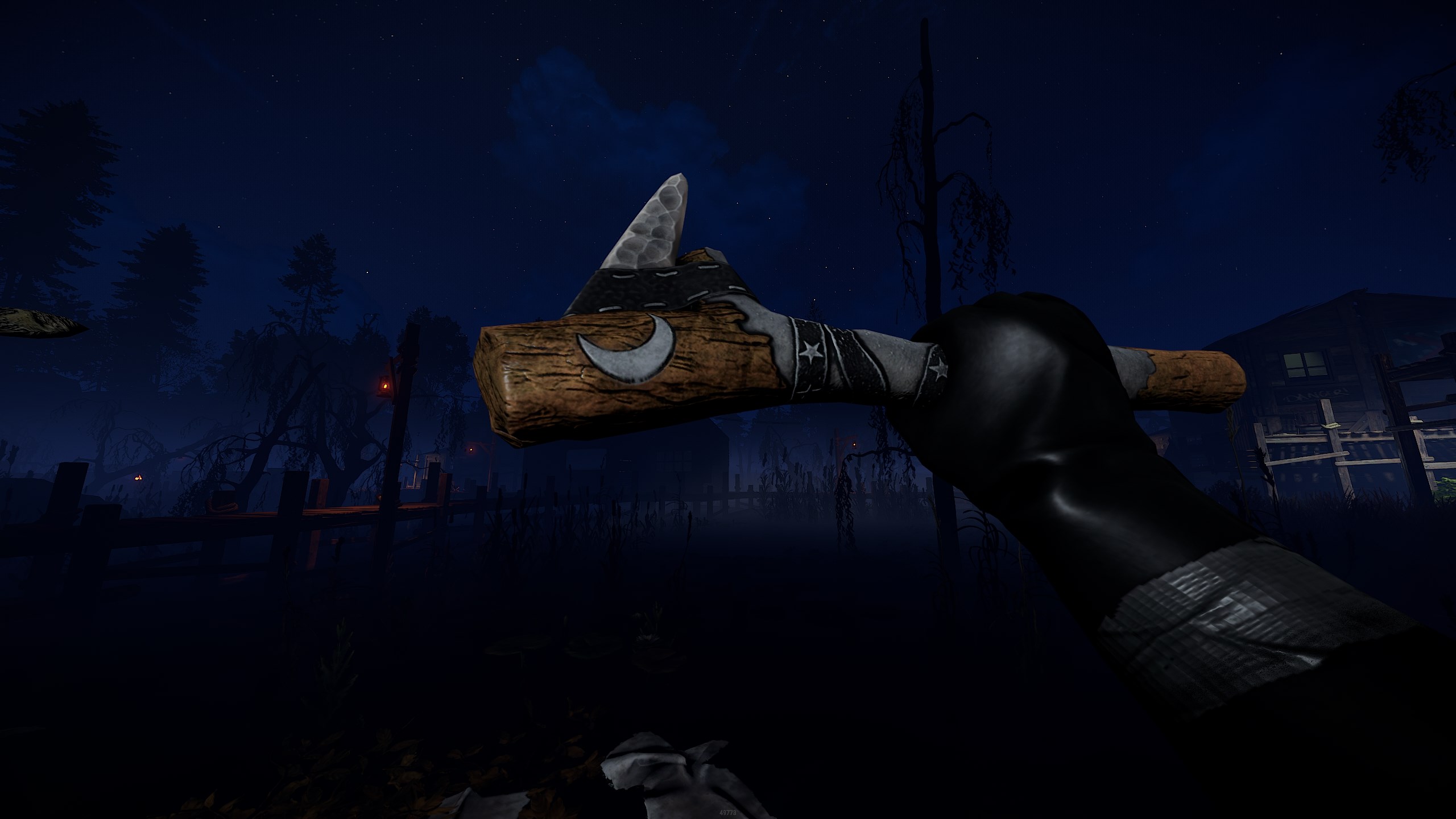 Night Farmer Stone Pick Axe