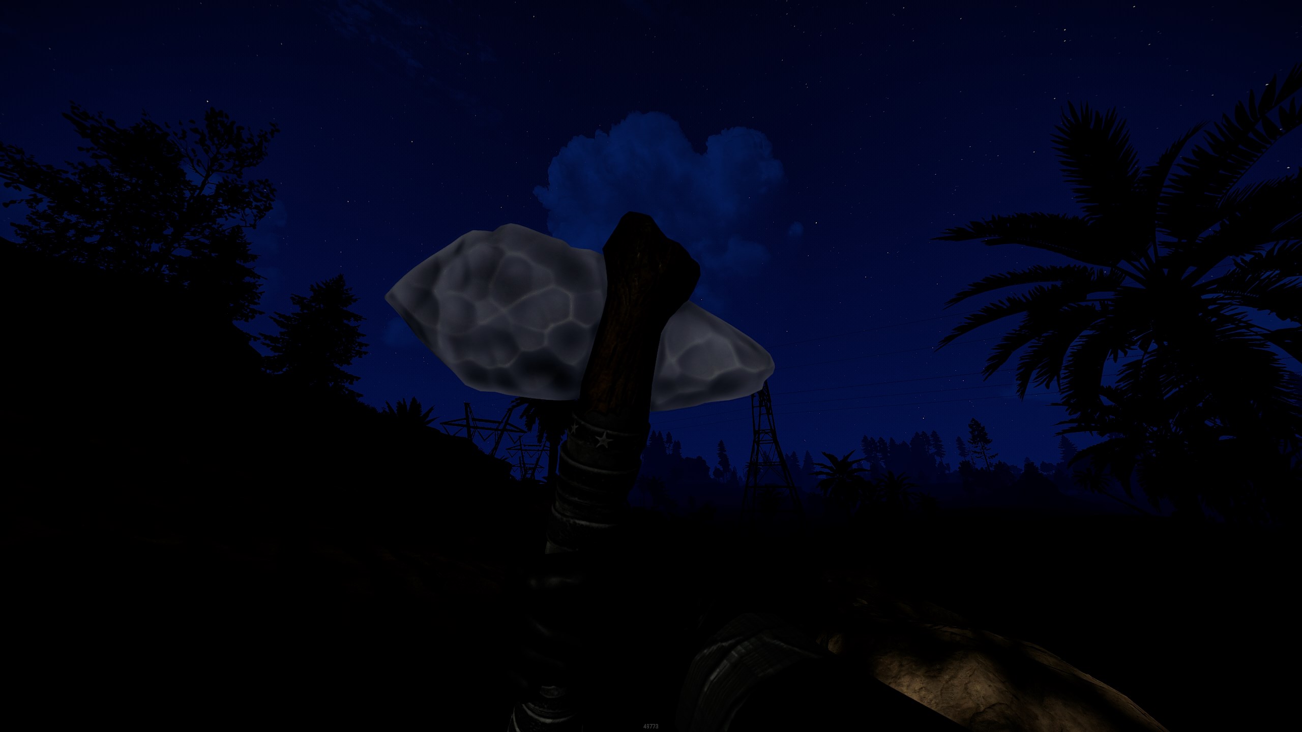 Night Farmer Stone Hatchet