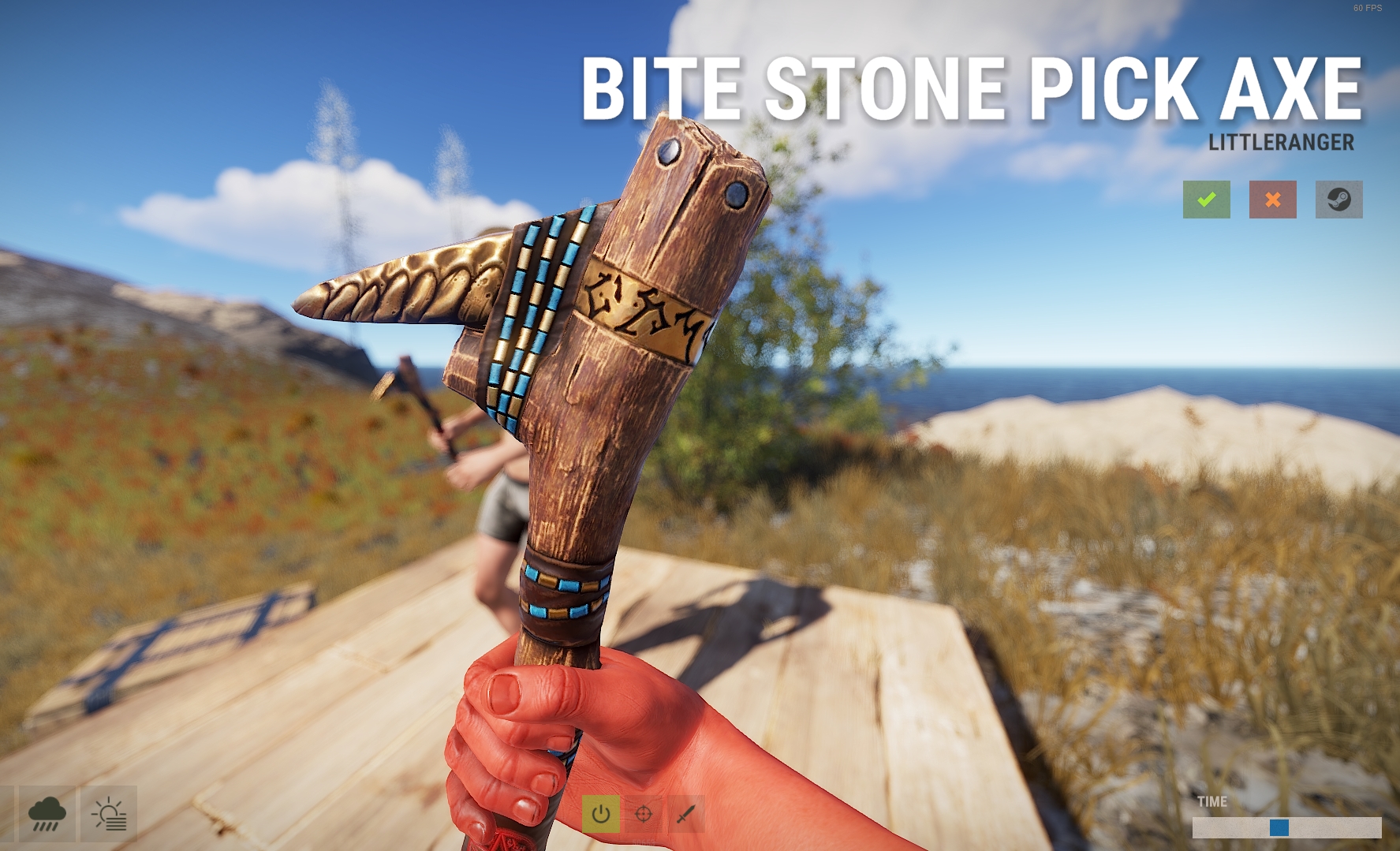 Bite Stone Pick Axe