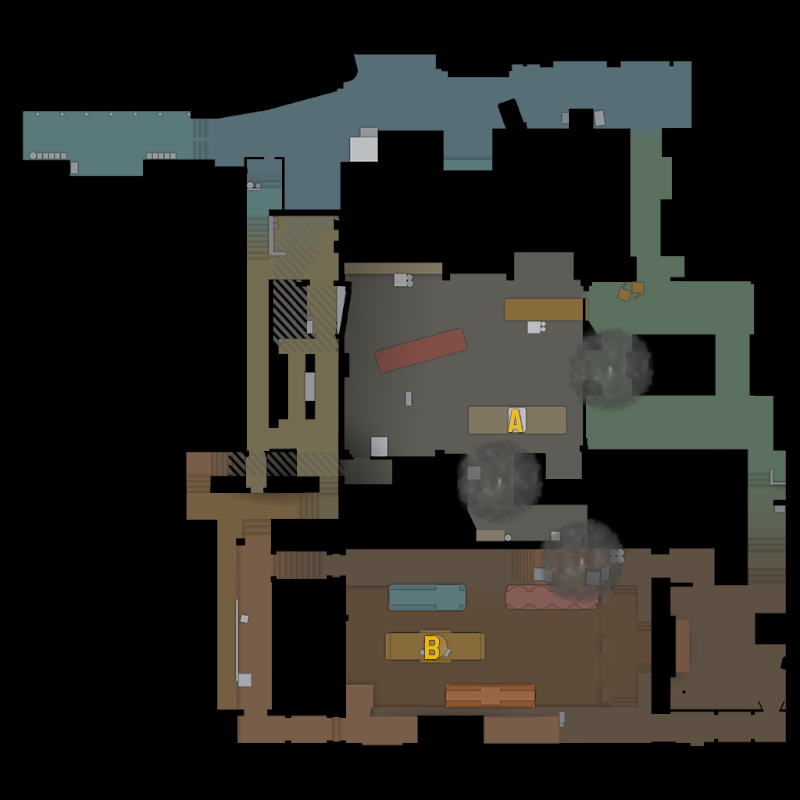 Train Smoke – Counter-Strike 2 Mod