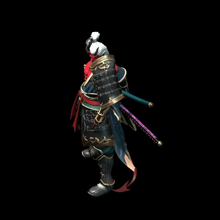 Samurai demon