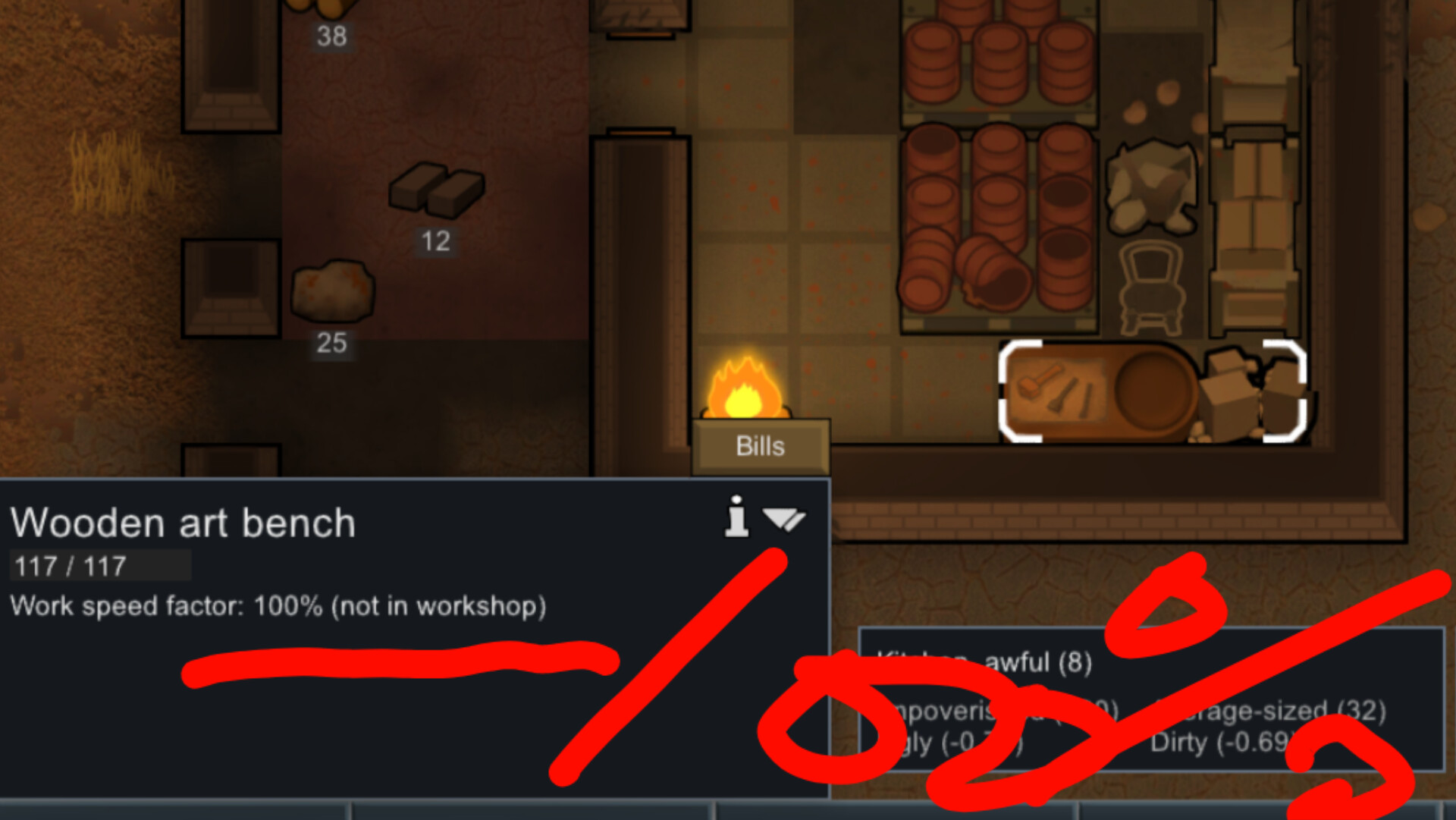 No Workshop Speed Penalty
