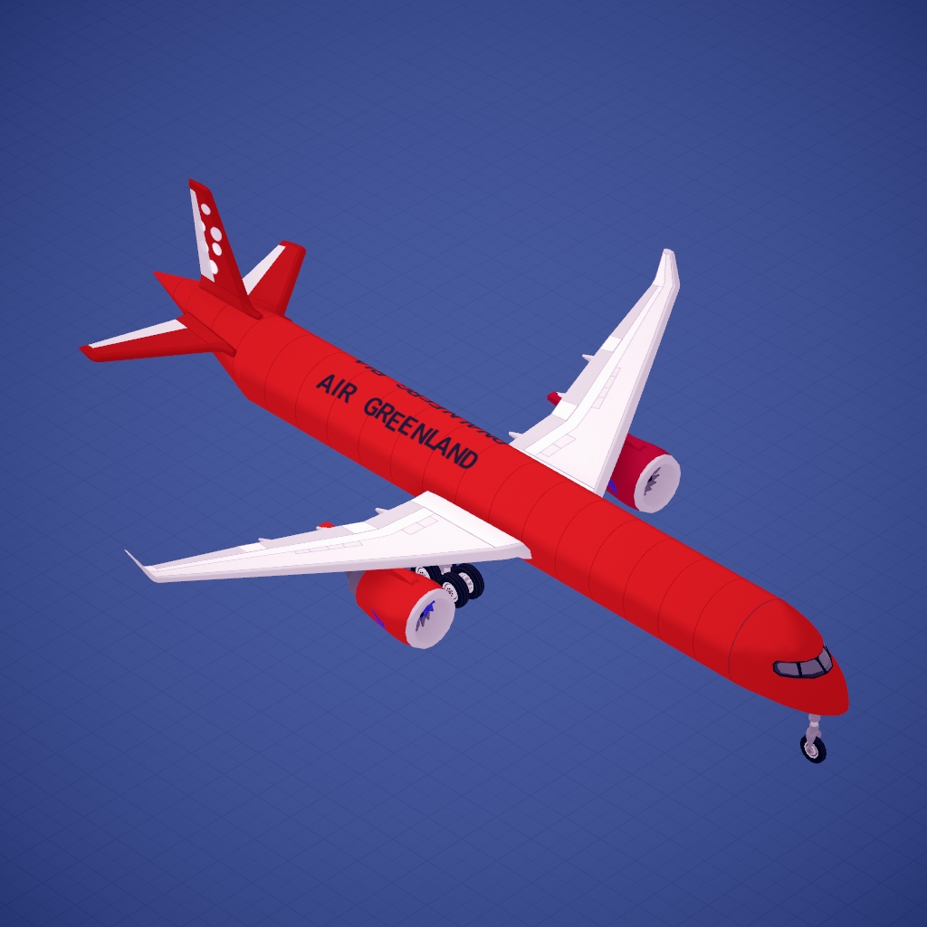 AIR GREEN LAND A350