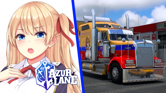Kenworth W900 HMS Sussex - Azur Lane [Combo Skin]