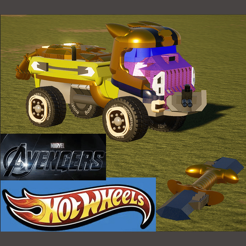 Thanos truck launches sword 1.8