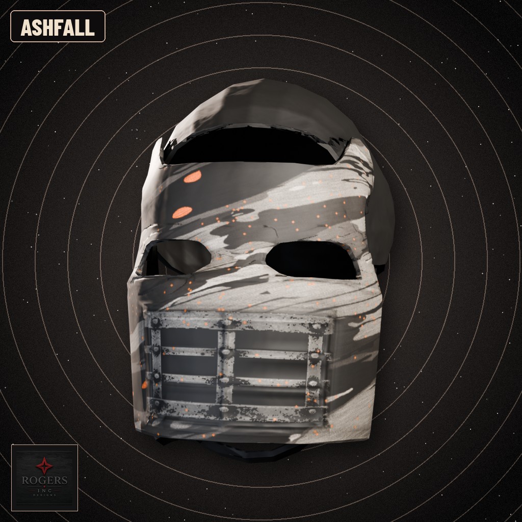 Ashfall Metal Facemask
