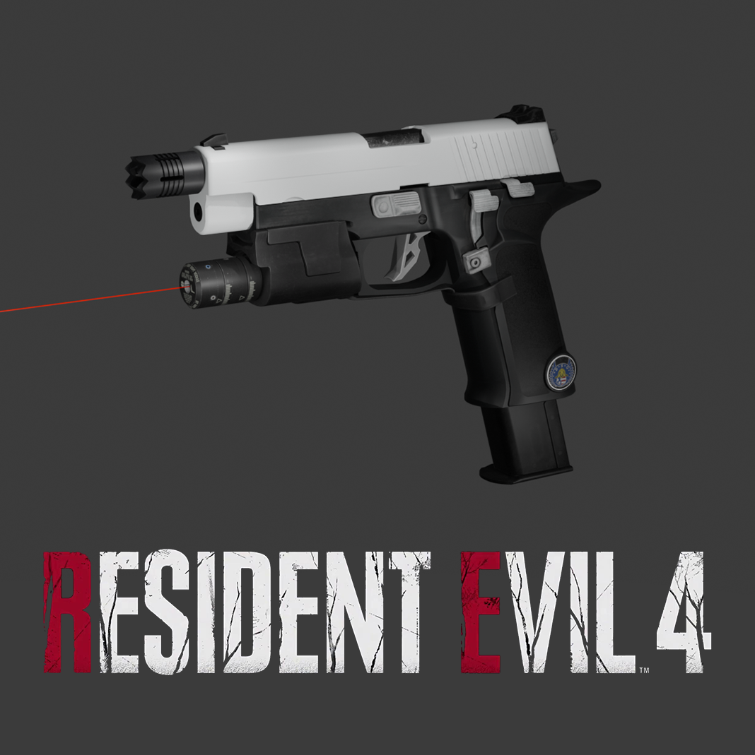 【RE4R】Sentinel Nine Replaces Beretta M92FS