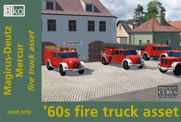 Deutz Mercur fire trucks