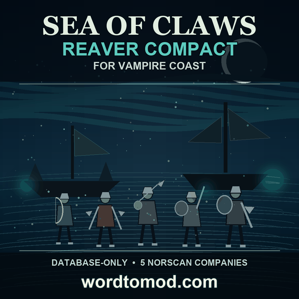 Sea of Claws Reaver Compact for Vampire Coast