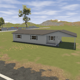 1950's 3 bedroom prefab house (unfurnished)